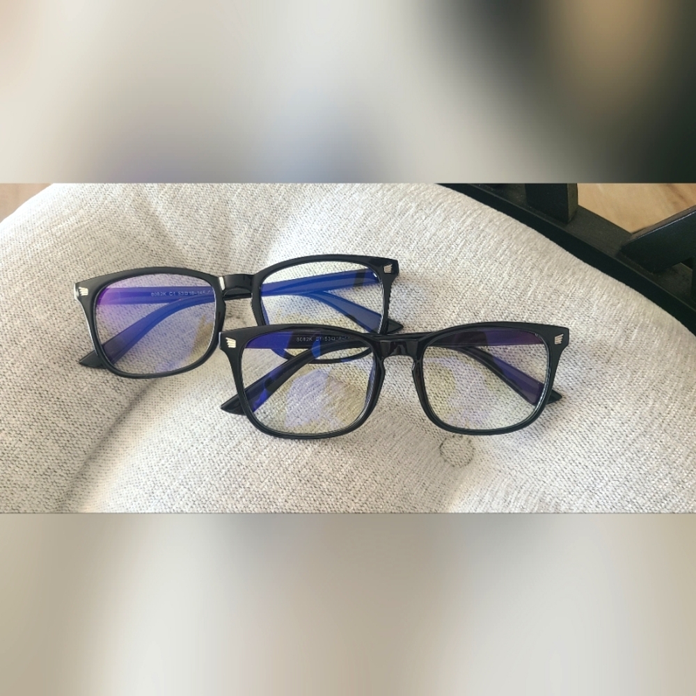 Stylish Black Framed Blue Light Glasses